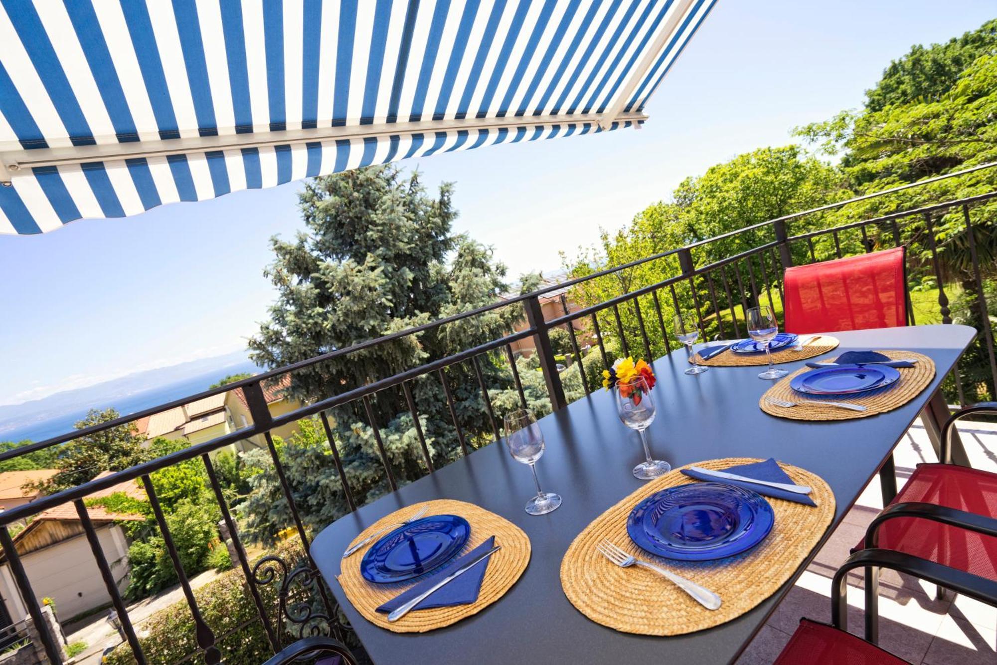Riviera Blue Apartments With Seaview, Private Whirlpools And Parking Near Opatija Opric Exterior foto